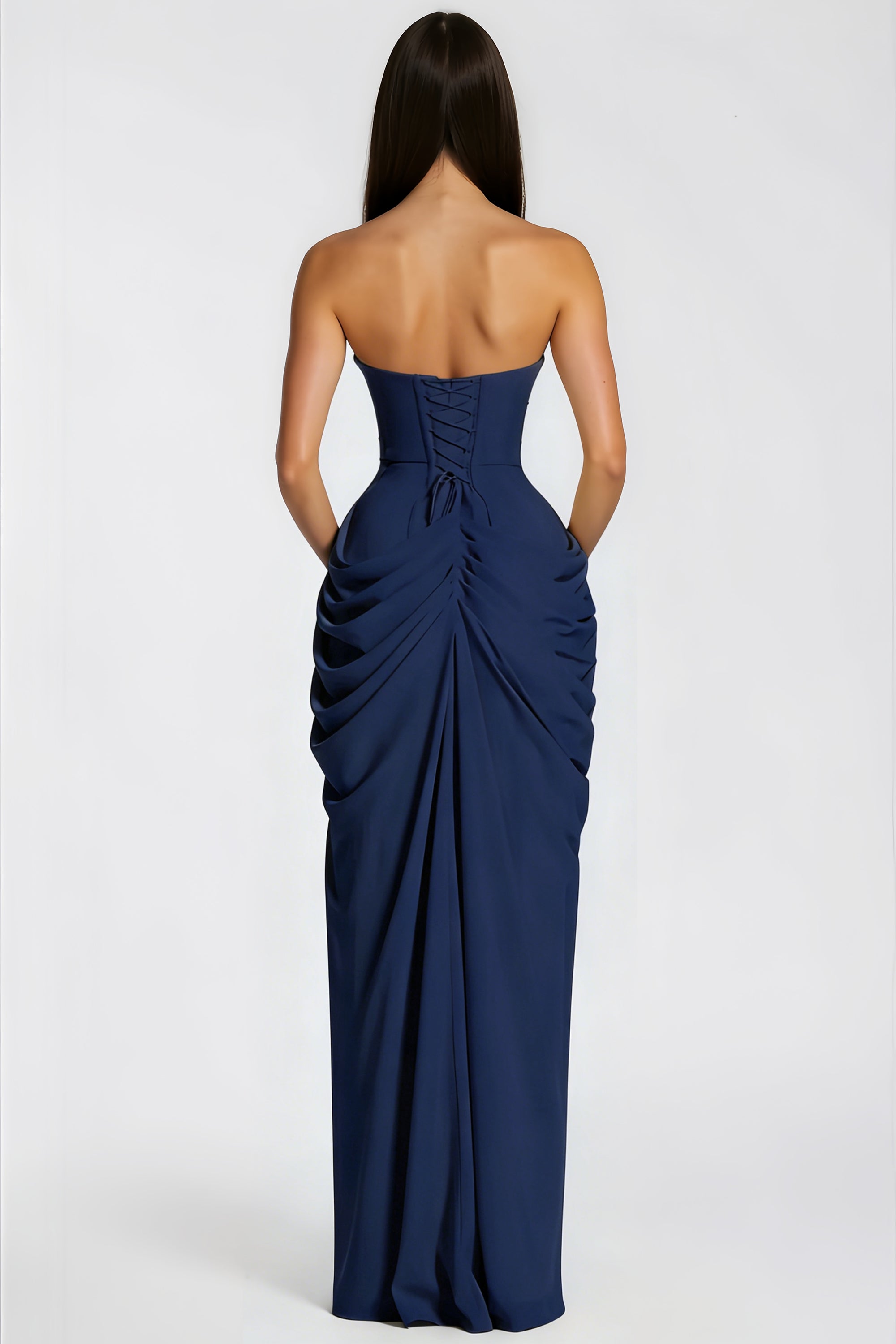 Vestido largo Fernanda – Vainilla