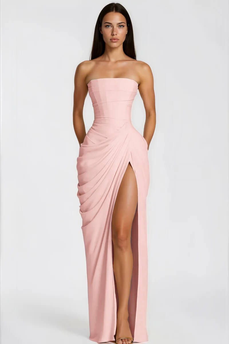 Vestido largo Fernanda – Vainilla