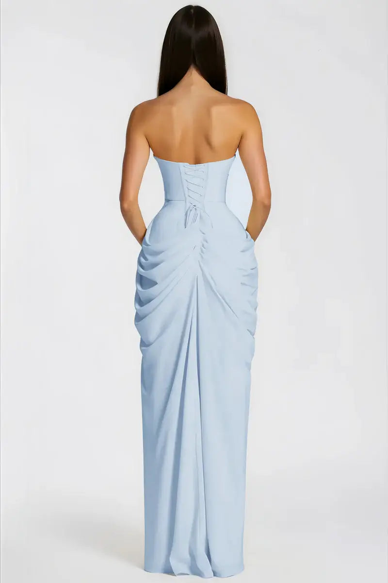 Vestido largo Fernanda – Vainilla