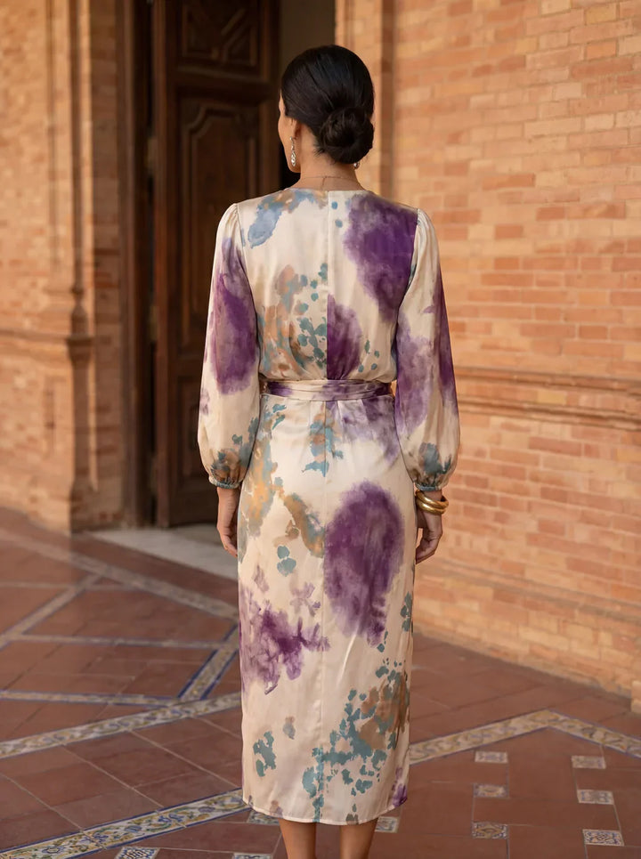 Marta | Vestido Elegante Violeta
