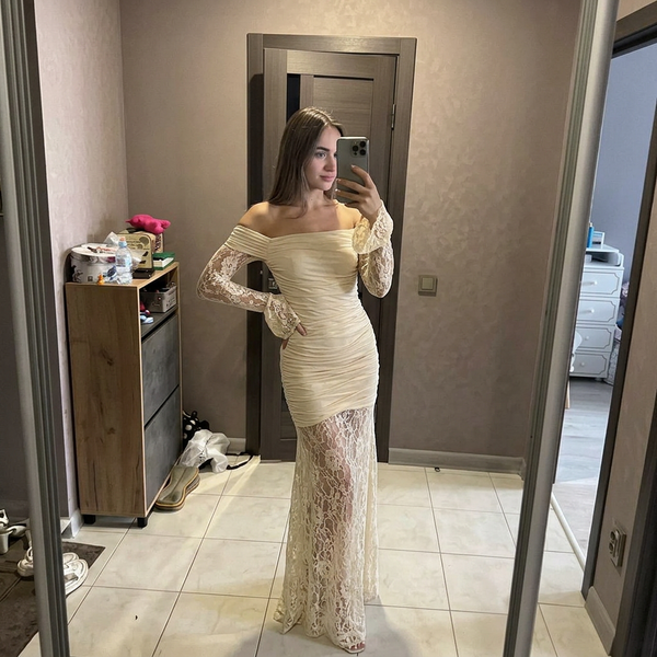 Vestido largo Corine – Canario