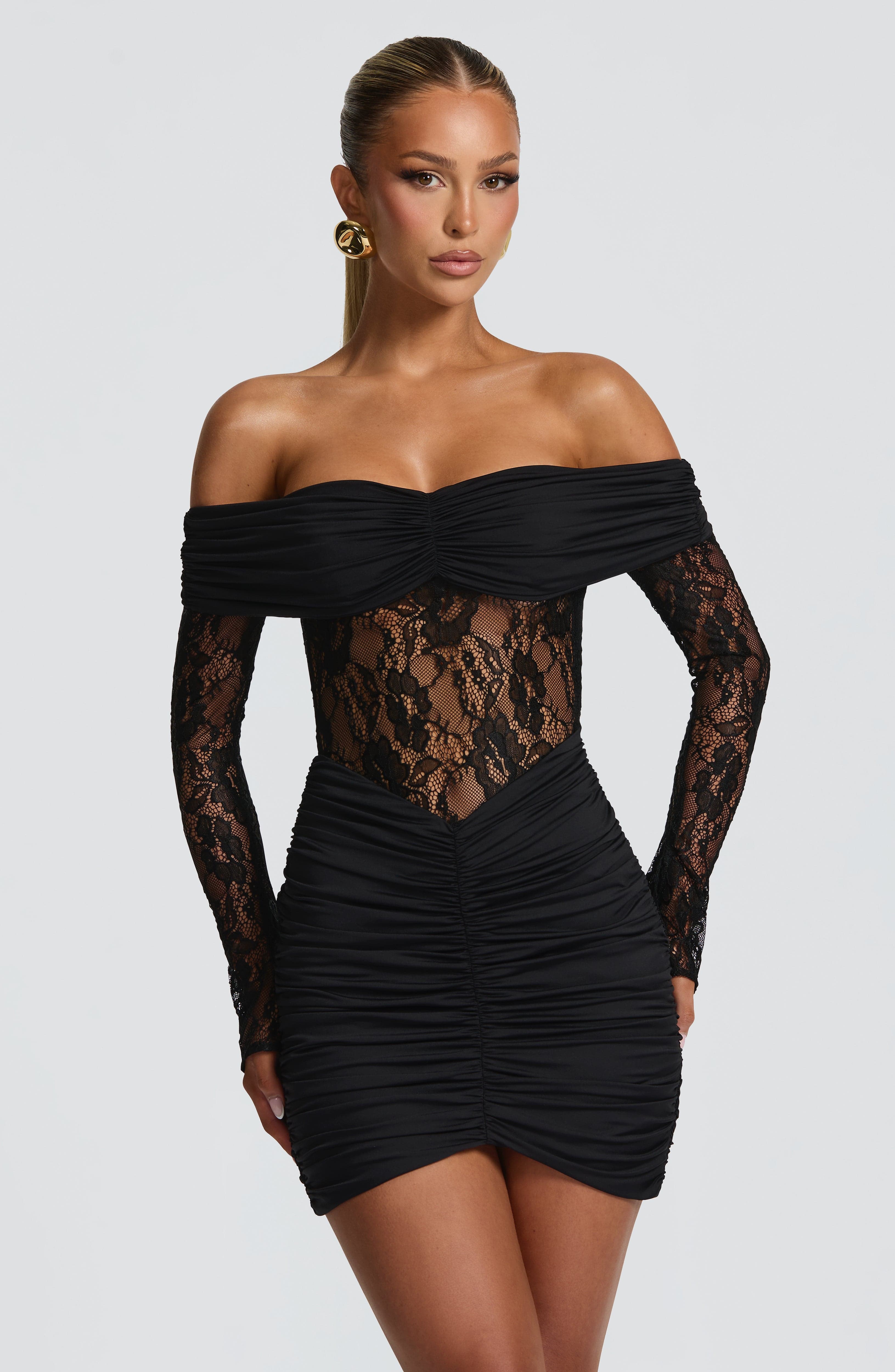 Vestido corto Daniela – Sombra