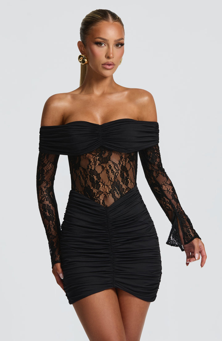 Vestido corto Daniela – Sombra