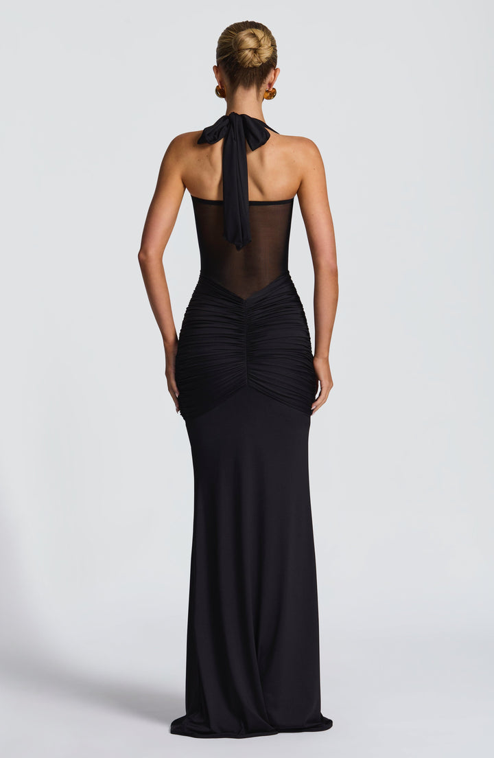 Vestido largo Paola - Black
