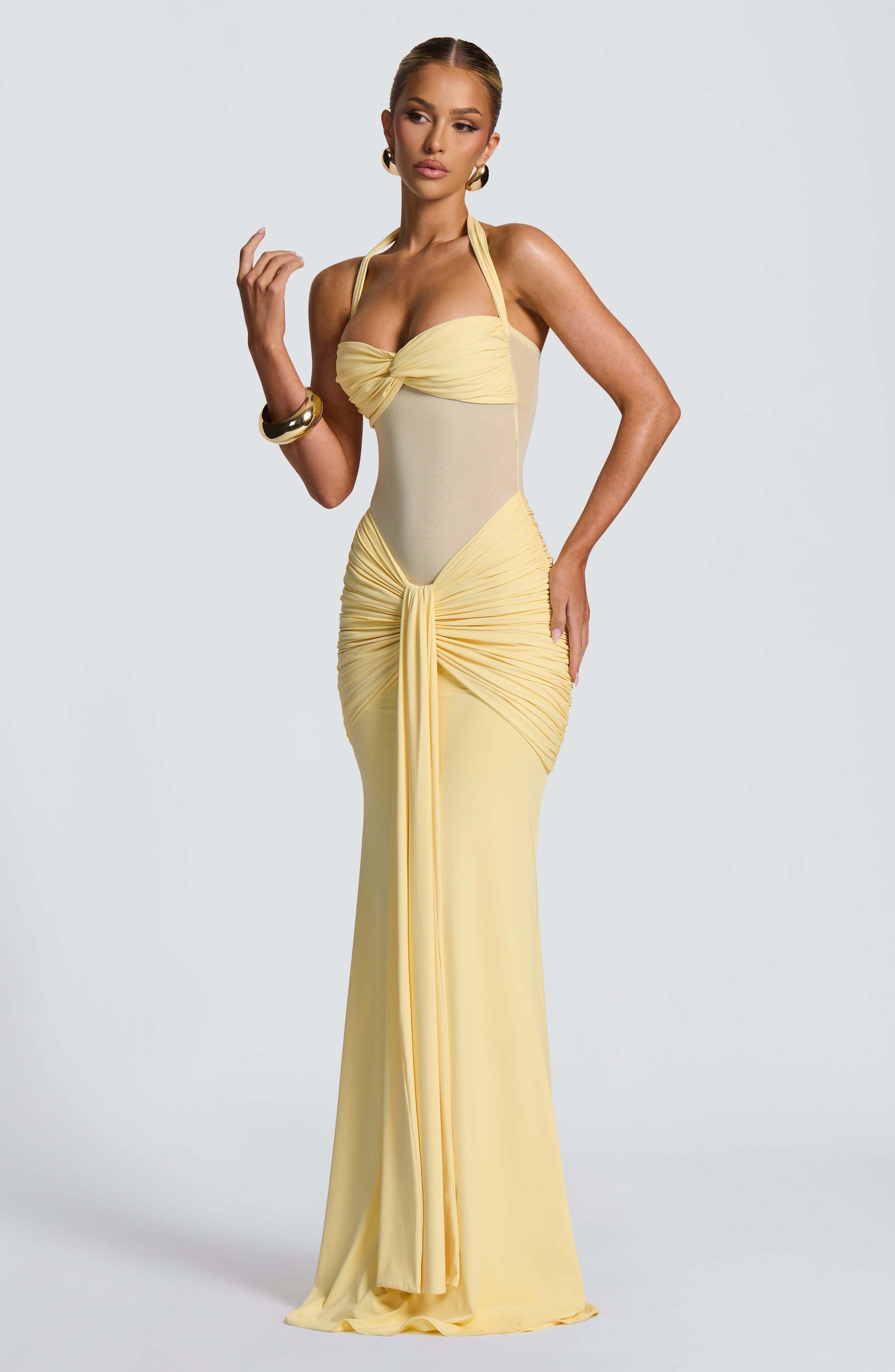 Vestido largo Paola - Lemon