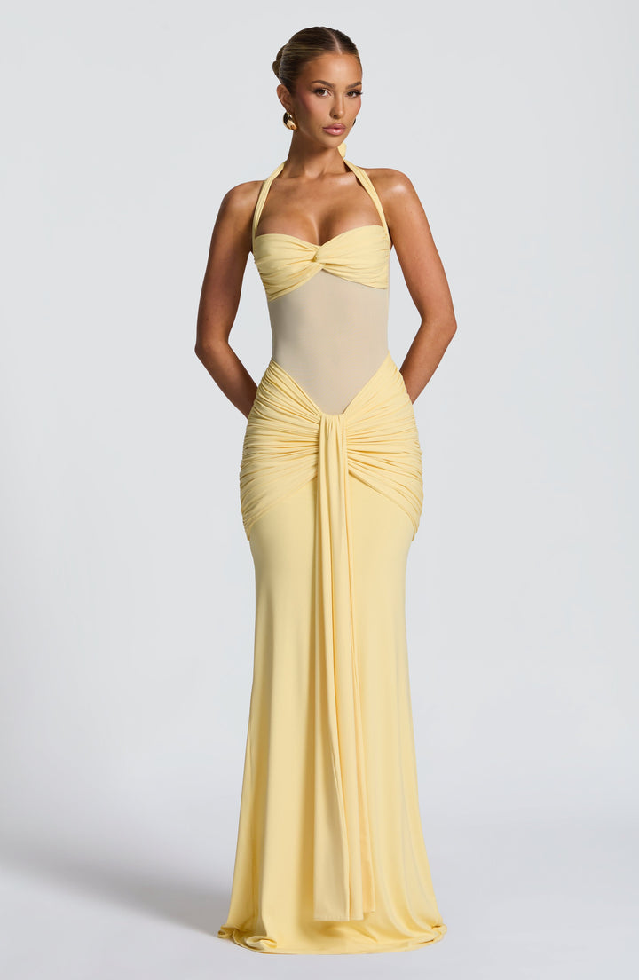 Vestido largo Paola - Lemon