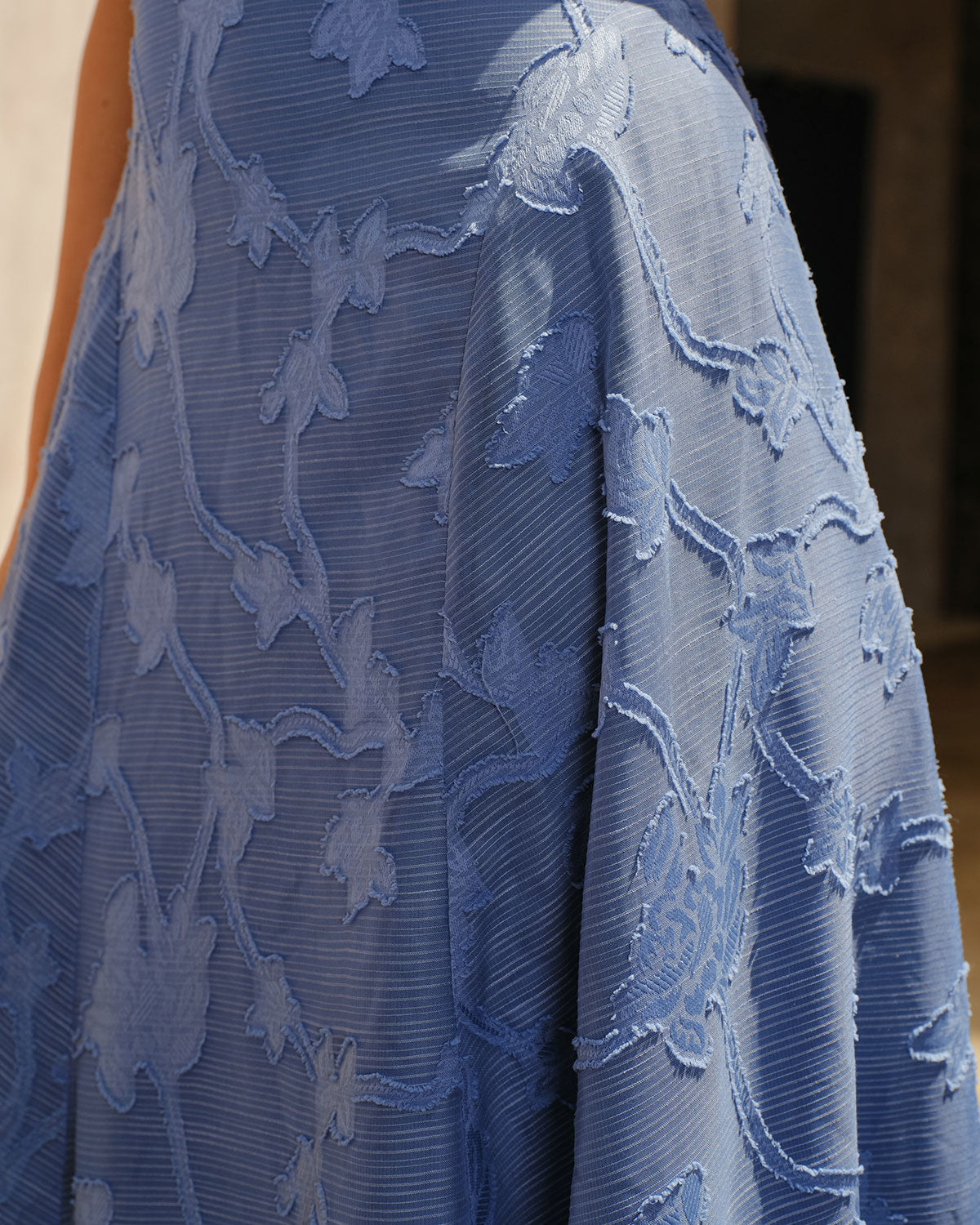 Vestido midi Isabela – Cielo