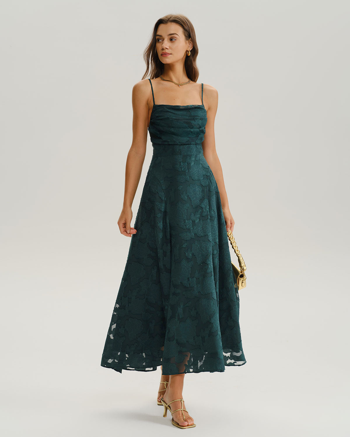 Vestido midi Mariana – Selva